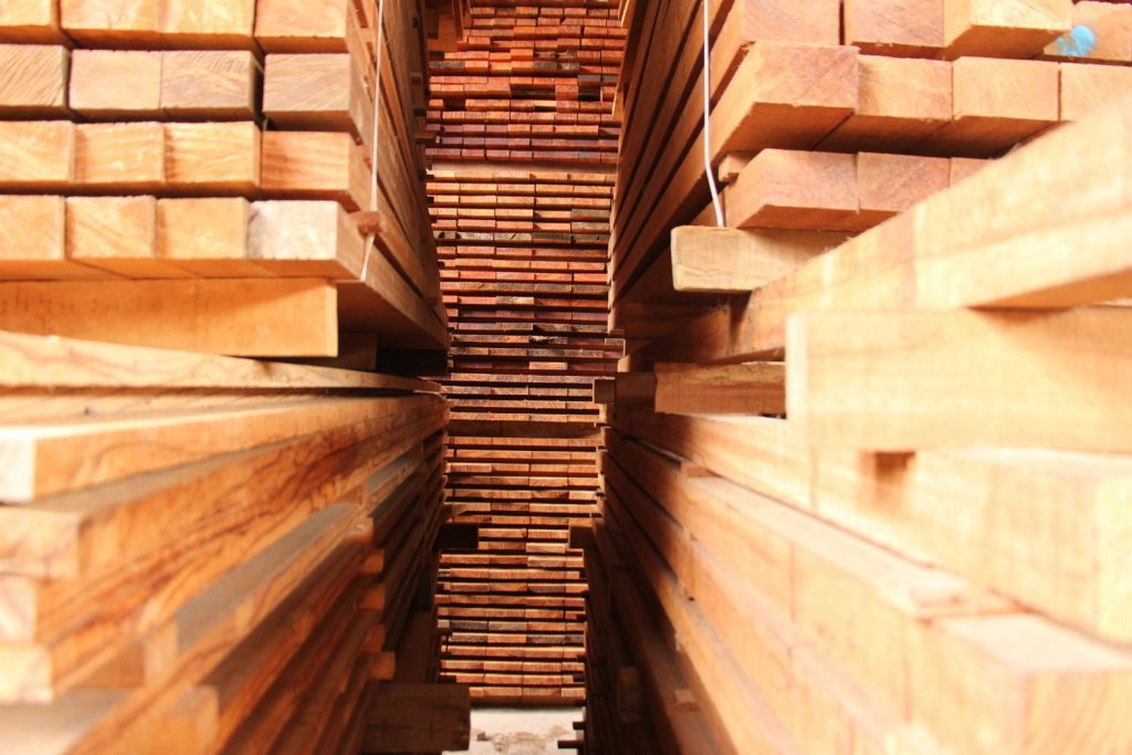 Paquets avivés bois Guyane