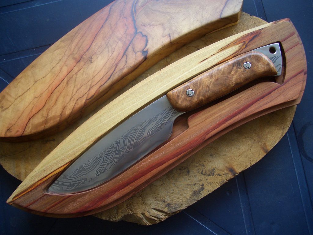 Couteau moutouchi vert'tige guyane