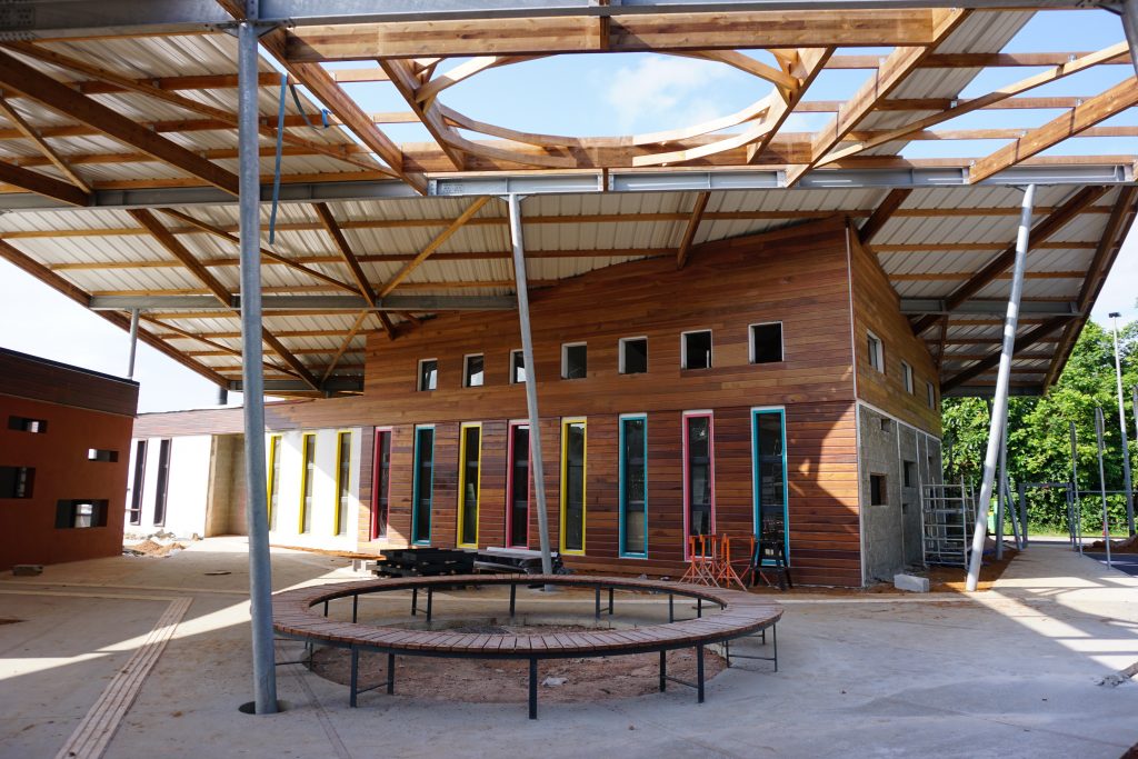 Architecture bois de Guyane APAJH